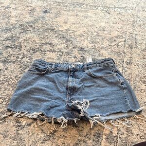 Zara Blue Jean Shorts